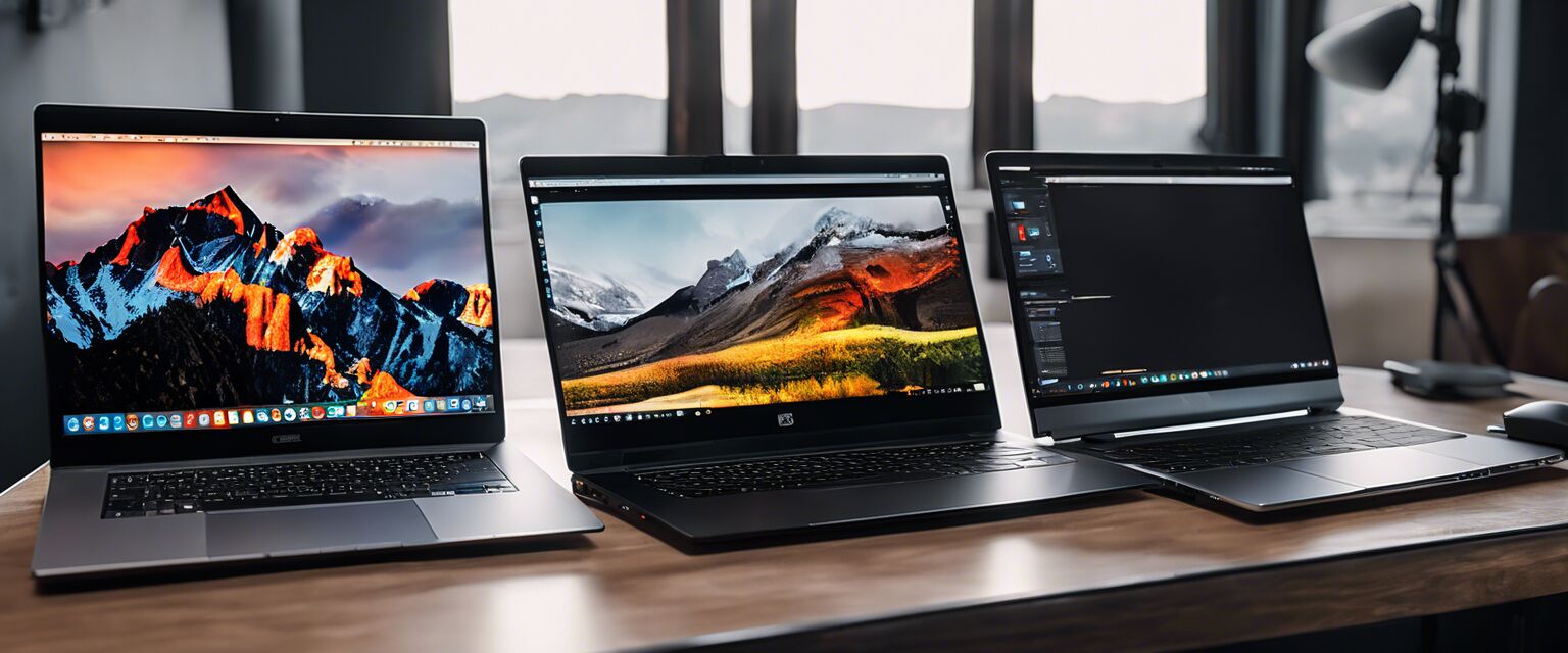 Comparison of laptops