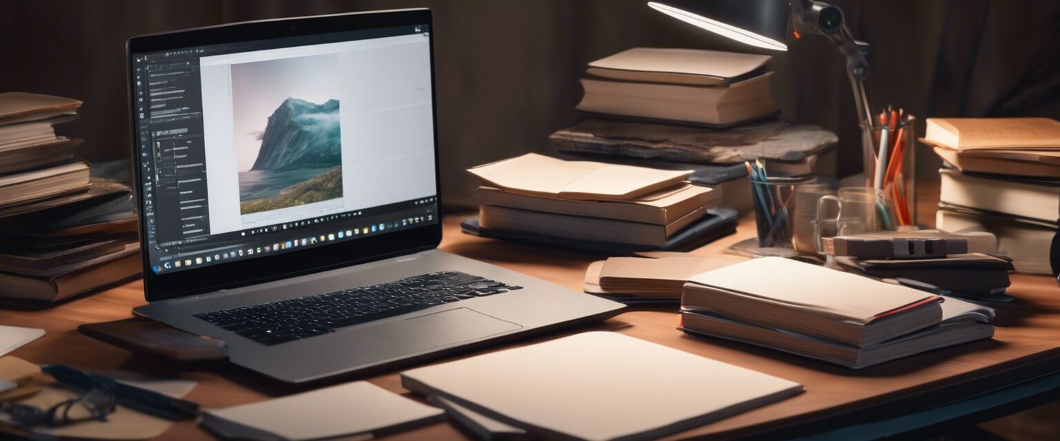 A study setup for online classes