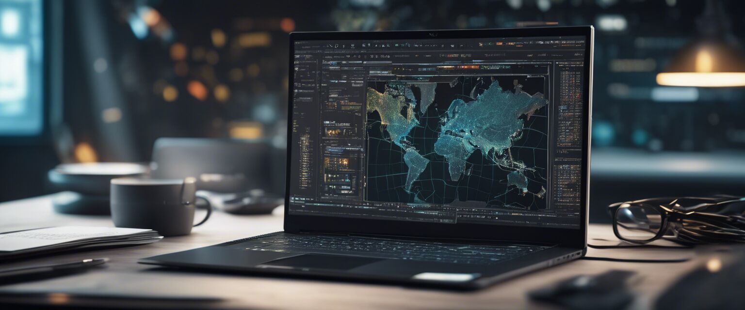 Laptop using engineering software